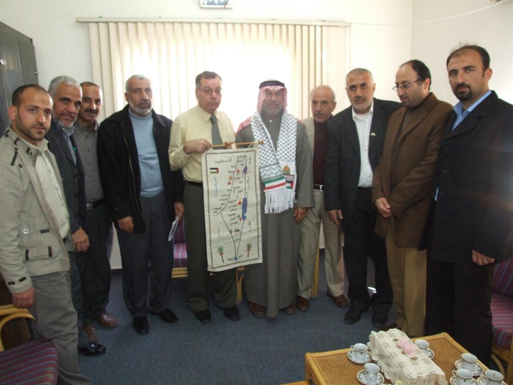 الأغا يؤكد على دور المؤسسات العربية في إعمار القطاعات الحيوية الهامة المدمرة