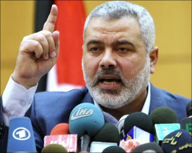 هنية: قبول التهدئة مرتبط بمصالح شعبنا وأن لا تمس بمسار المقاومة والثوابت