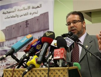 خاطر يحذر من تنظيم صهيوني متطرف لاستهداف المساجد والرموز الدينية