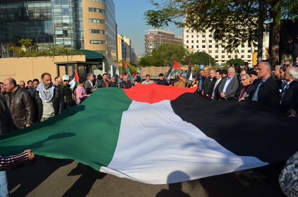 اعتصام شعبي في لبنان نصرة للقدس والأقصى